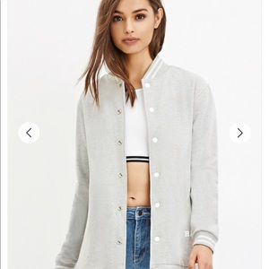 Forever 21 Civil Girl Bomber Jacket